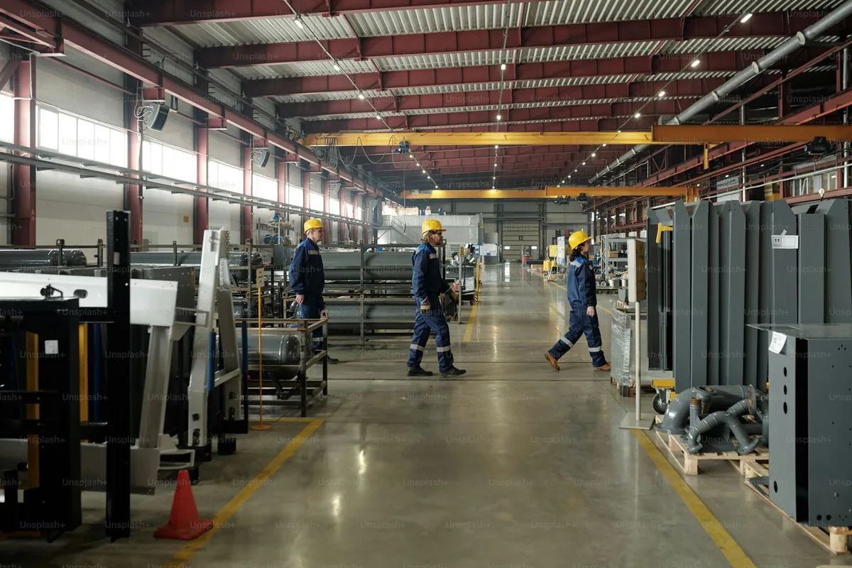 A manufacturing floor — the customers Pulse is built around